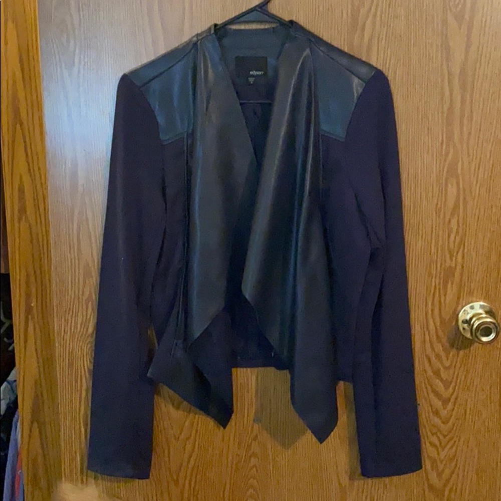 Edyson Leather Blazer
